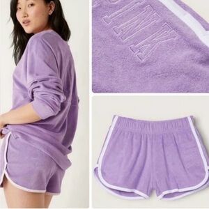 PINK Victoria's Secret Lavender Lounge Shorts